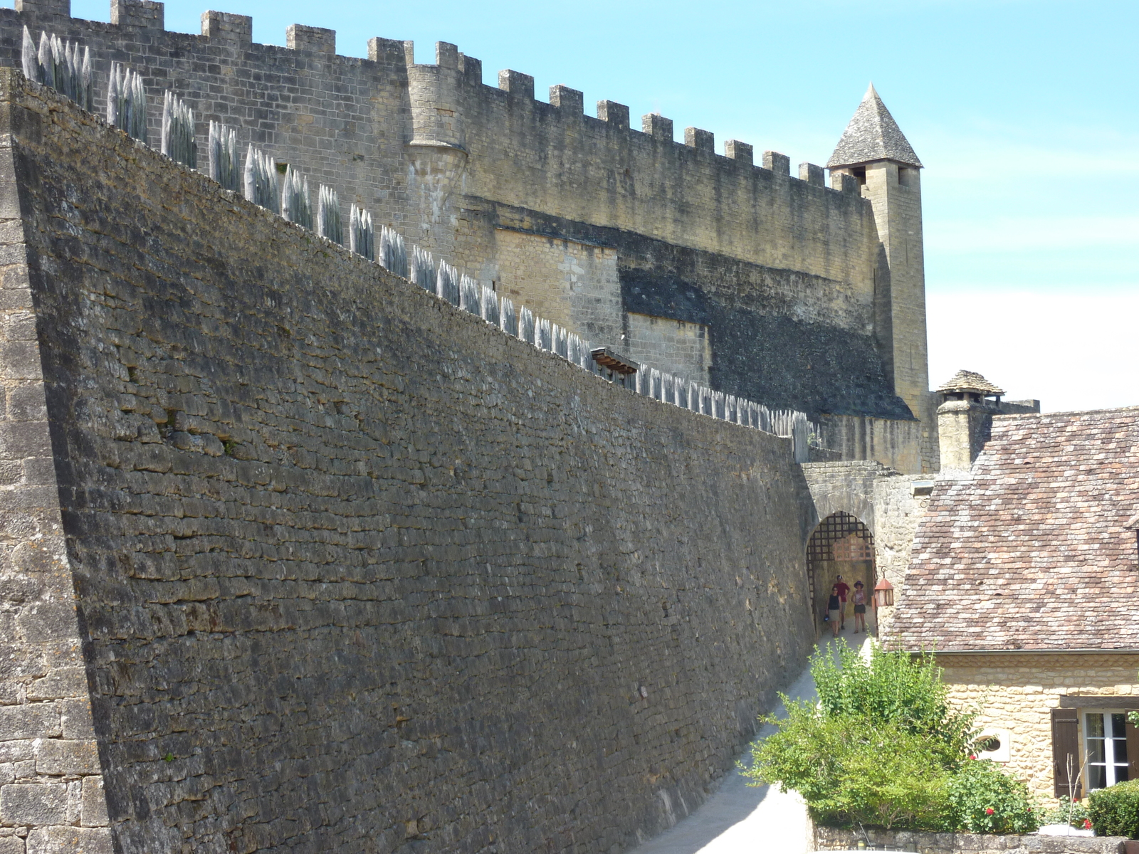 รูปถ่าย ฝรั่งเศส(France) ปราสาทเบนัก(Beynac Castle) 2009-07 87