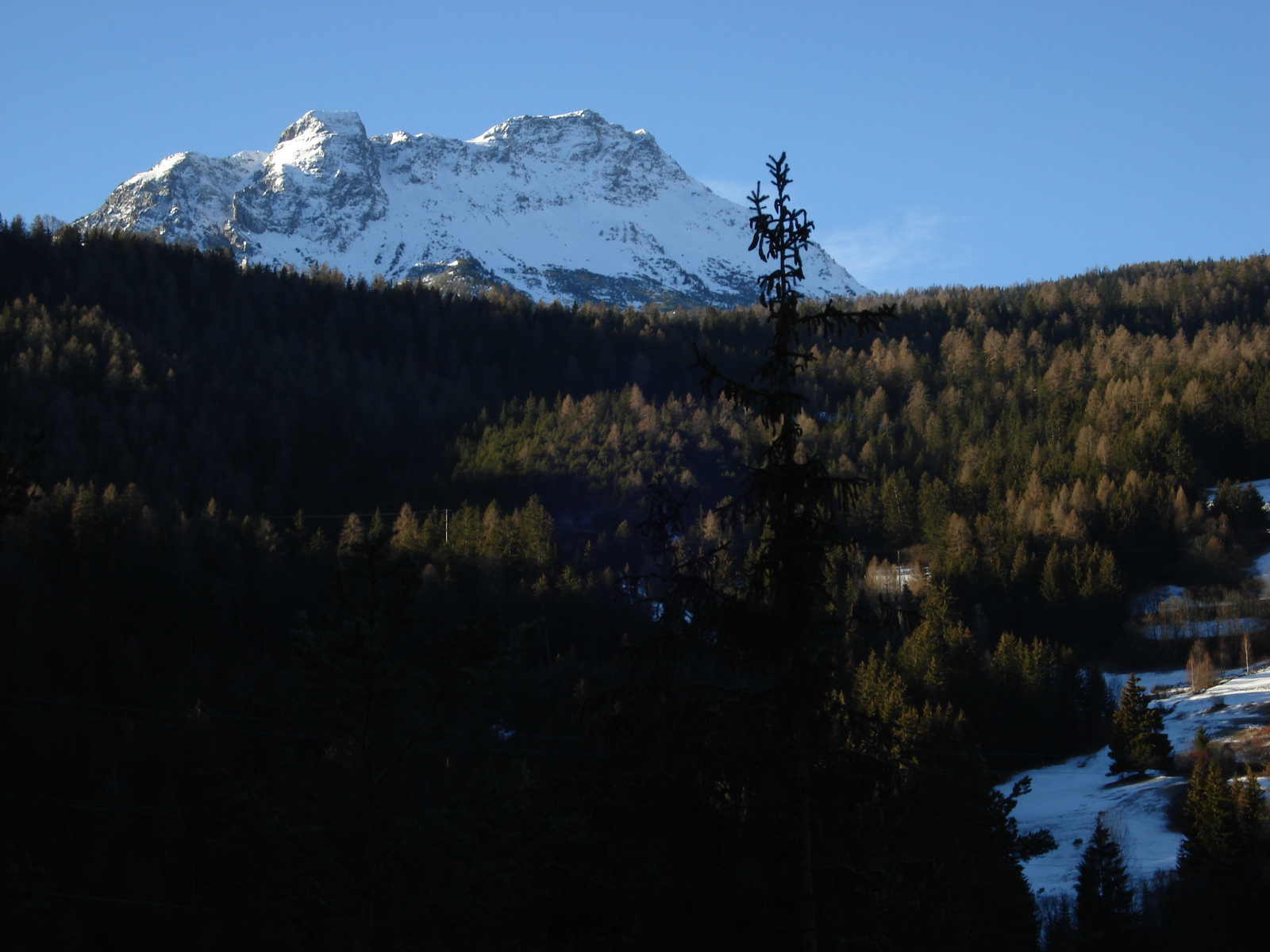 รูปถ่าย สวิสเซอร์แลนด์(Switzerland) ถนนจากคูร์ไปเซนต์มอริตซ์(Chur to St Moritz Road) 2007-01 51
