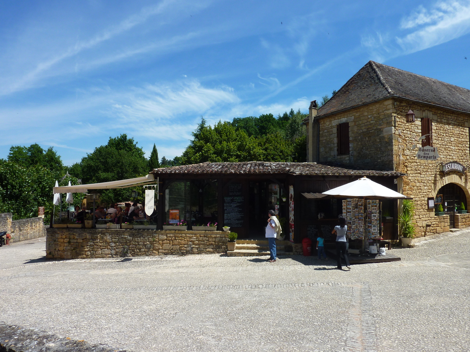 รูปถ่าย ฝรั่งเศส(France) ปราสาทเบนัก(Beynac Castle) 2009-07 95