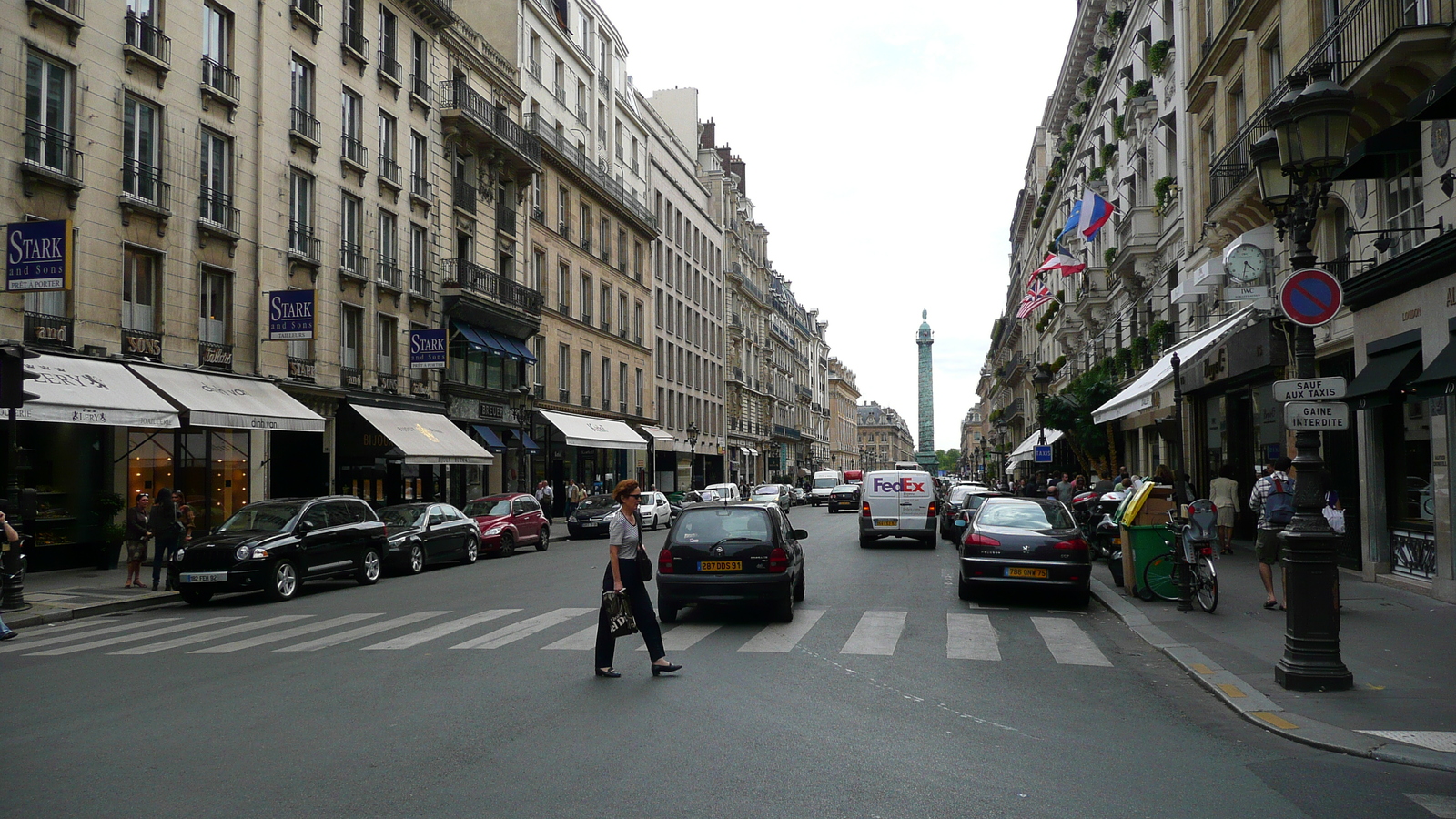 รูปถ่าย ฝรั่งเศส(France) ปารีส(Paris) ถนนเดอลาแป(Rue de la Paix) 2007-07 16