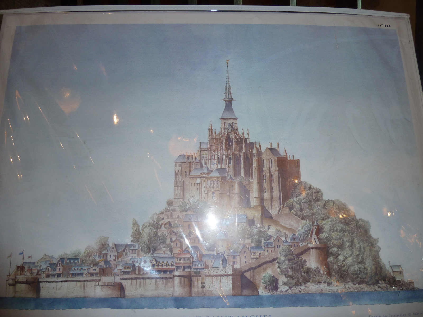 รูปถ่าย ฝรั่งเศส(France) มงแซ็งมีแชล(Mont St Michel) แอบบีมงแซ็งมีแชล(Mont St Michel Abbey) 2010-04 57