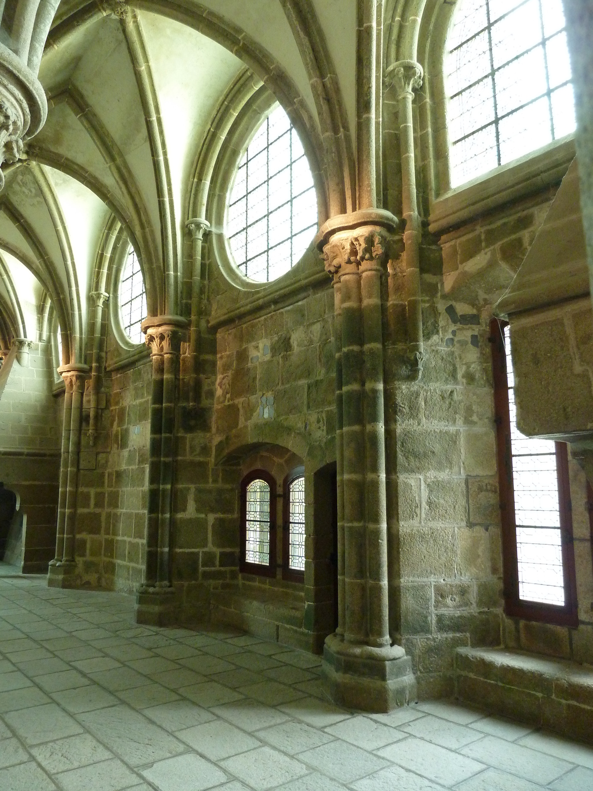 รูปถ่าย ฝรั่งเศส(France) มงแซ็งมีแชล(Mont St Michel) แอบบีมงแซ็งมีแชล(Mont St Michel Abbey) 2010-04 109
