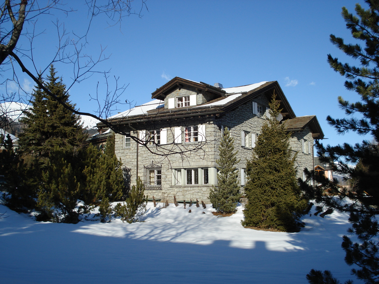 รูปถ่าย สวิสเซอร์แลนด์(Switzerland) เซเลรีน่า(Celerina) 2007-01 28