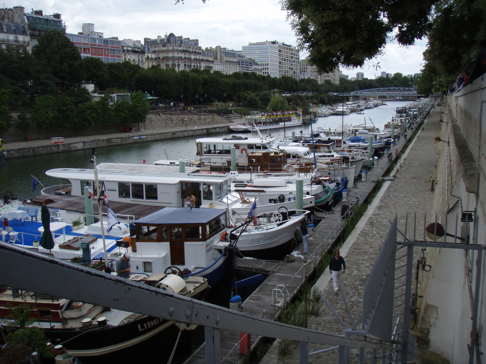 รูปถ่าย ฝรั่งเศส(France) ปารีส(Paris) เล่นสเก็ตในปารีส(Randonnee Roller et Coquillages) 2007-07 124