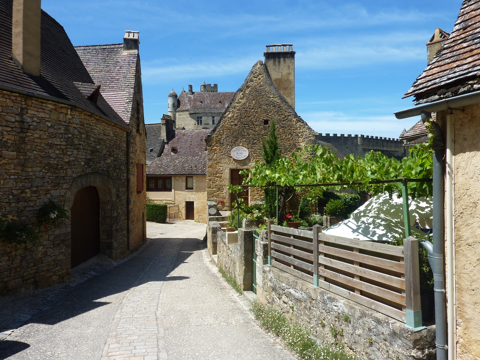 รูปถ่าย ฝรั่งเศส(France) ปราสาทเบนัก(Beynac Castle) 2009-07 38