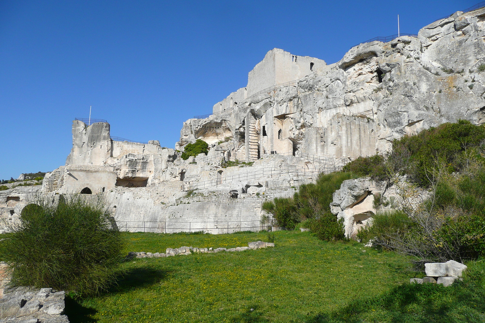 รูปถ่าย ฝรั่งเศส(France) เลส์โบเดอโพรว็องซ์(Baux de Provence) ปราสาทโบเดอโพรว็องส์(Baux de Provence Castle) 2008-04 123
