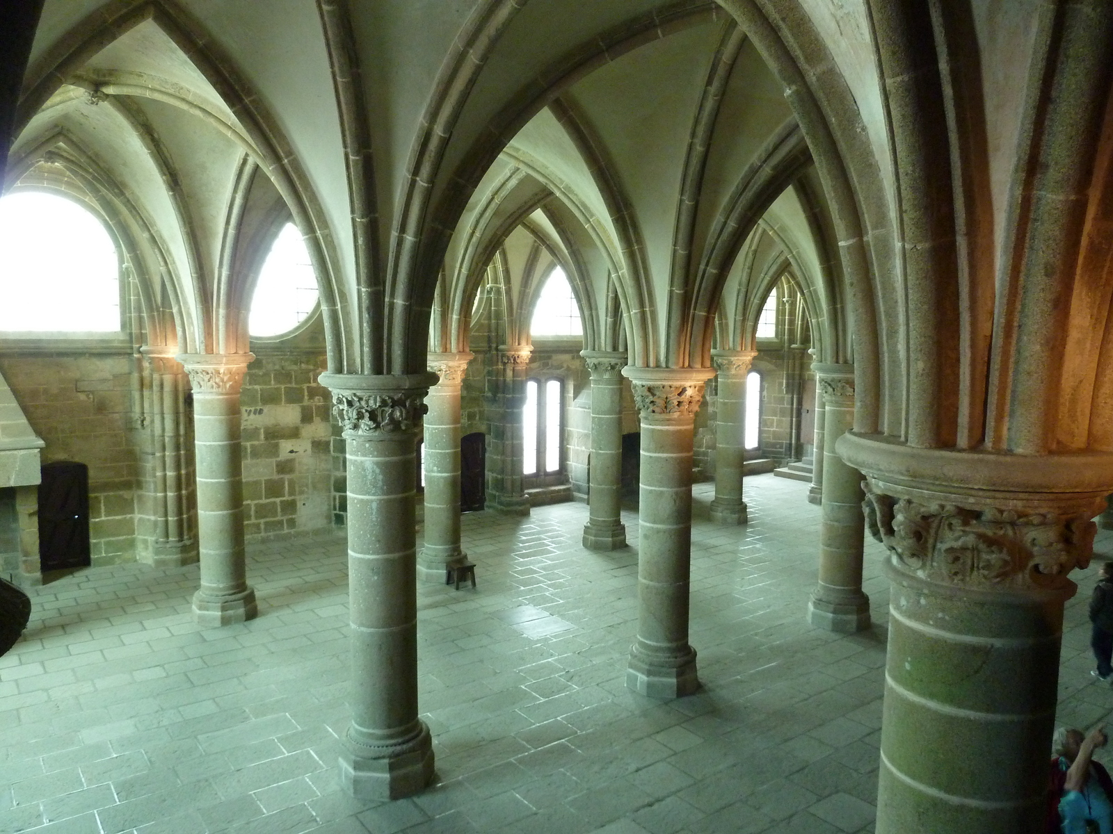 รูปถ่าย ฝรั่งเศส(France) มงแซ็งมีแชล(Mont St Michel) แอบบีมงแซ็งมีแชล(Mont St Michel Abbey) 2010-04 129
