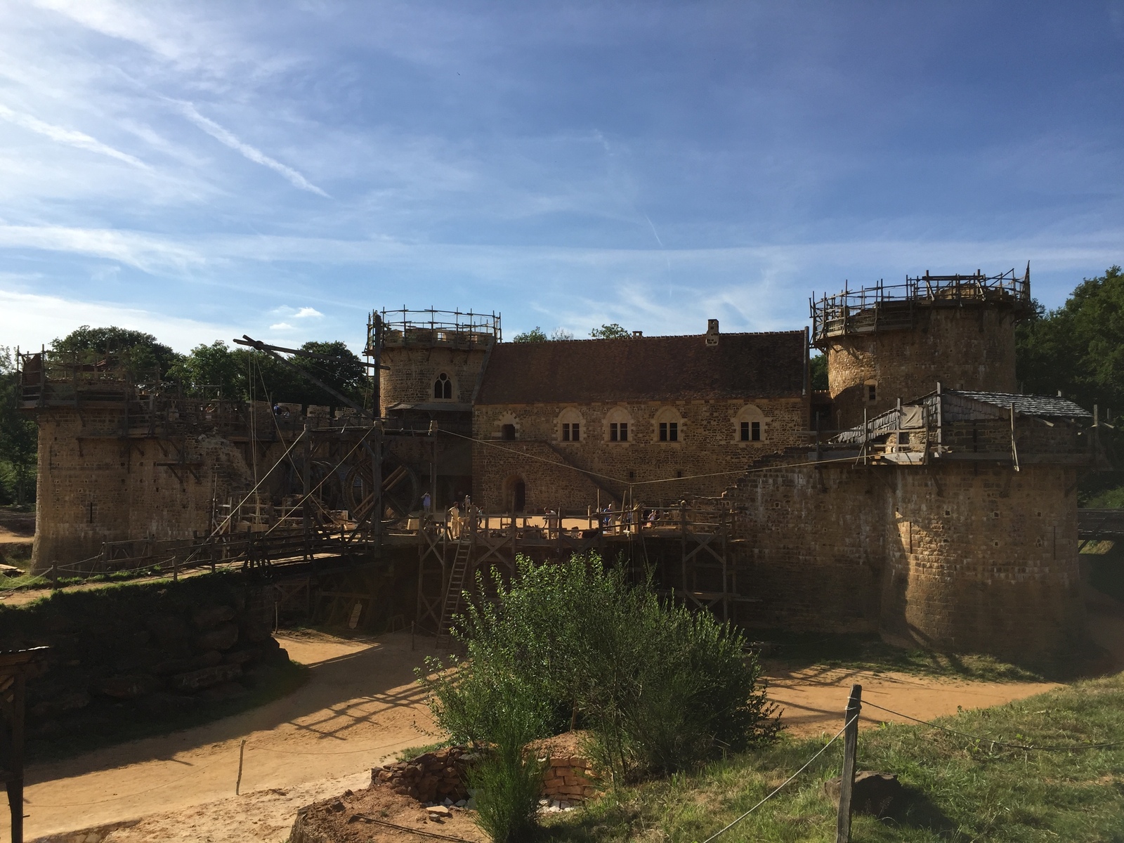รูปถ่าย ฝรั่งเศส(France) ปราสาทเกอเดอลง(Guedelon) 2017-07 24