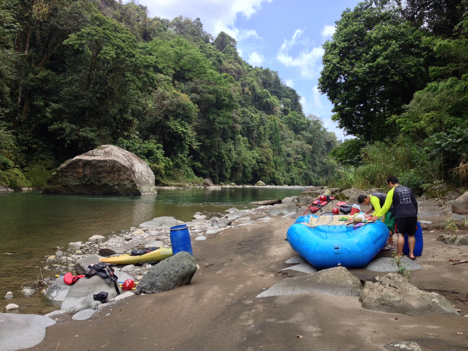 รูปถ่าย คอสตาริกา(Costa Rica) แม่น้ำปากัวเร(Pacuare River) 2015-03 35
