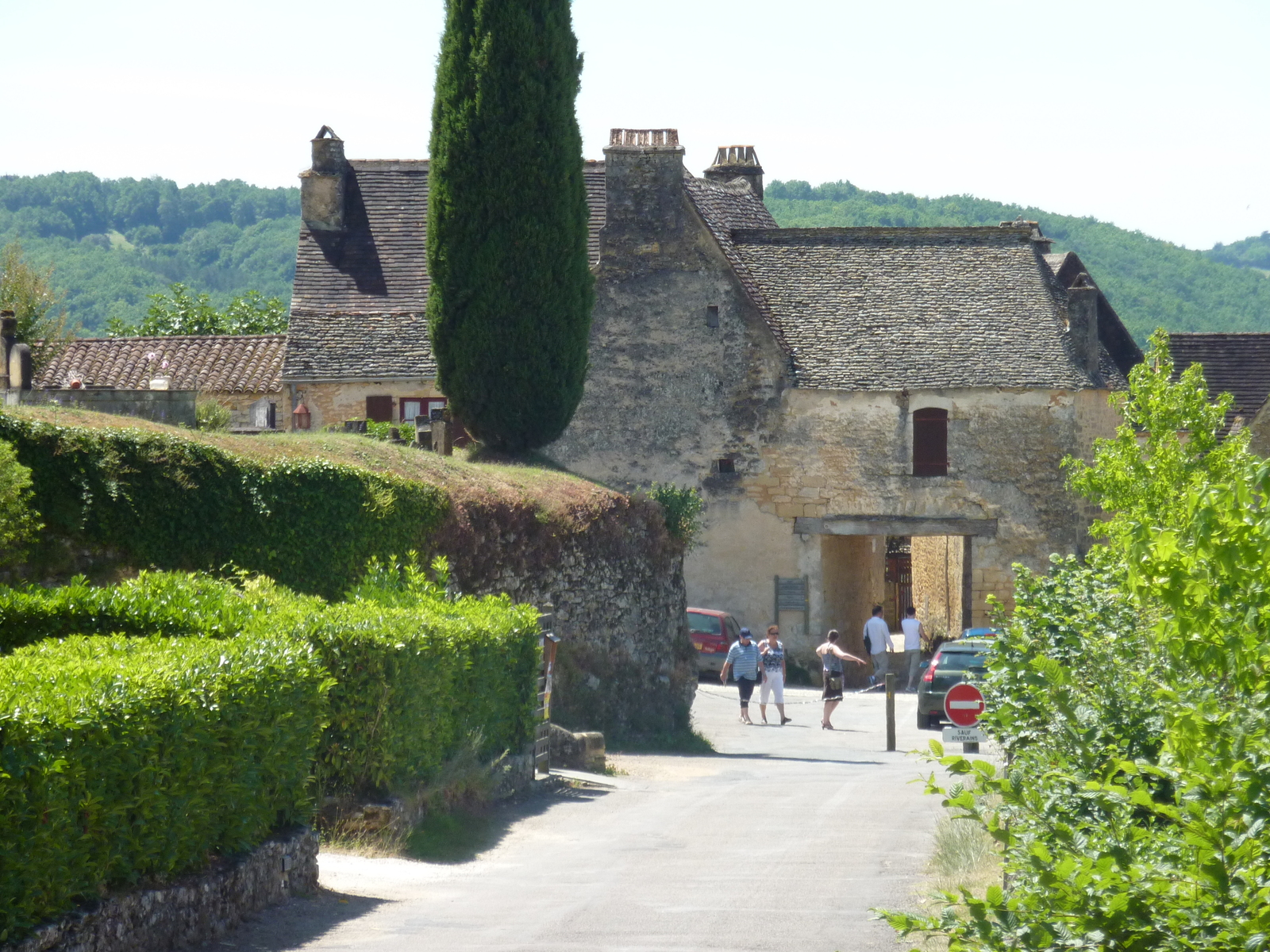 รูปถ่าย ฝรั่งเศส(France) ปราสาทเบนัก(Beynac Castle) 2009-07 37