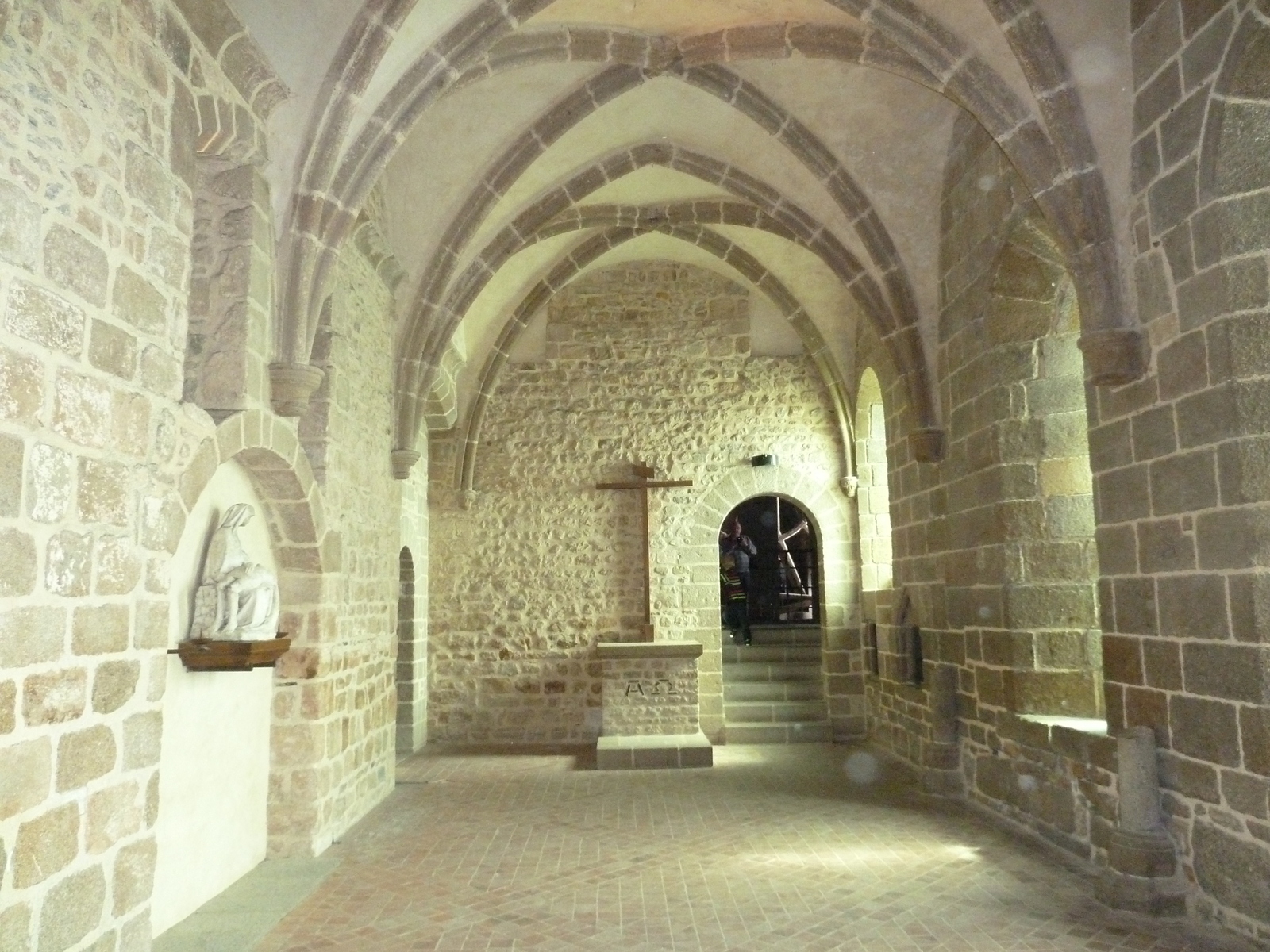 รูปถ่าย ฝรั่งเศส(France) มงแซ็งมีแชล(Mont St Michel) แอบบีมงแซ็งมีแชล(Mont St Michel Abbey) 2010-04 45