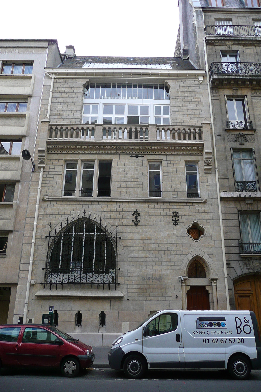 รูปถ่าย ฝรั่งเศส(France) ปารีส(Paris) ถนนอ็องแปร์(Rue Ampere) 2007-06 19