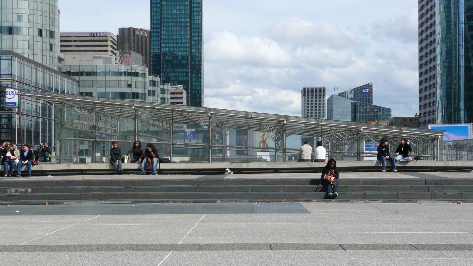 รูปถ่าย ฝรั่งเศส(France) ปารีส(Paris) ลาเดฟ็องส์(La Defense) 2007-05 255