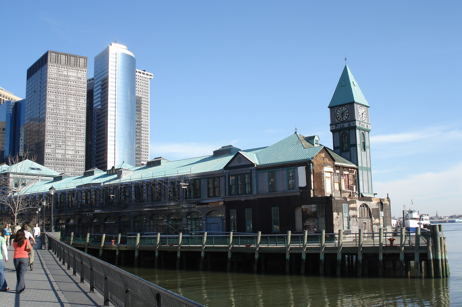 รูปถ่าย สหรัฐอเมริกา(United States) นิวยอร์ก(New York) สวน  แบตเตอรี่(Battery Park) 2006-03 61