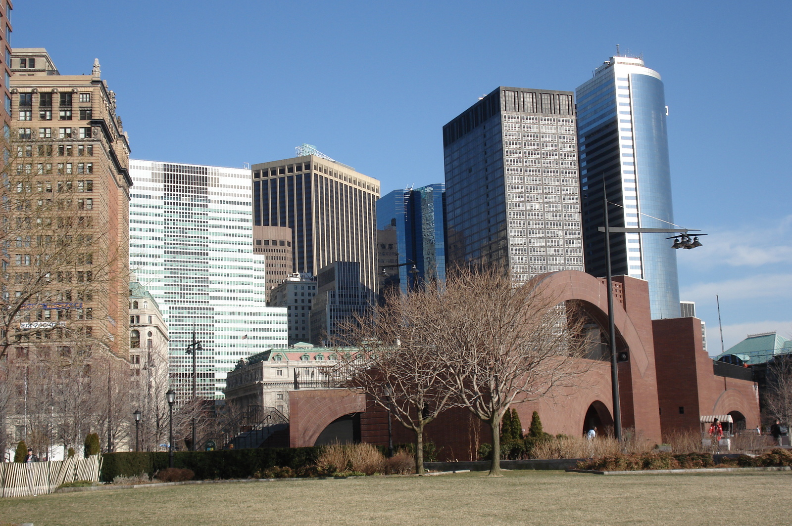 รูปถ่าย สหรัฐอเมริกา(United States) นิวยอร์ก(New York) สวน  แบตเตอรี่(Battery Park) 2006-03 52