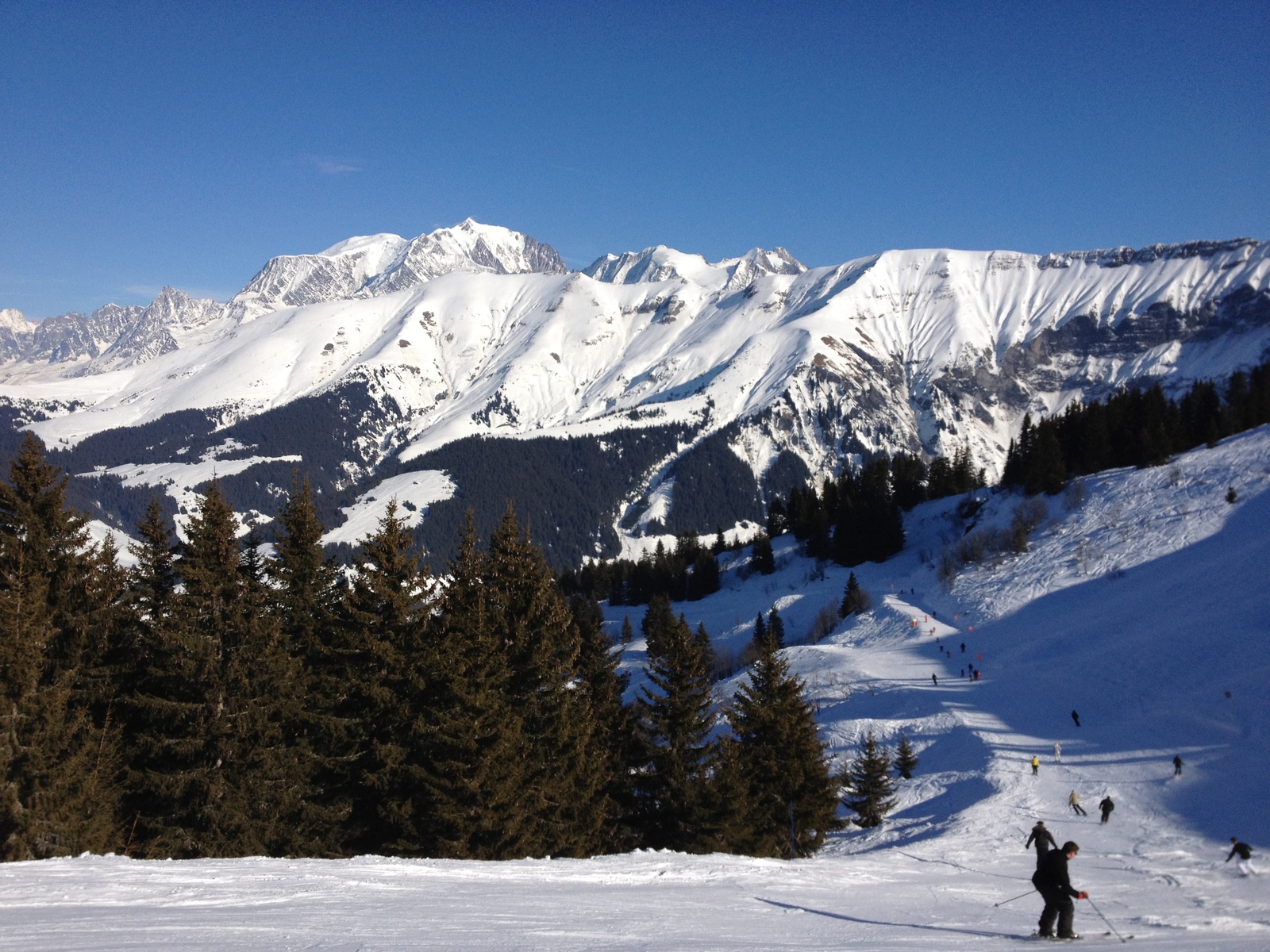 รูปถ่าย ฝรั่งเศส(France) เมแฌฟว์(Megeve) โรชบรุน(Rochebrune) 2012-02 0