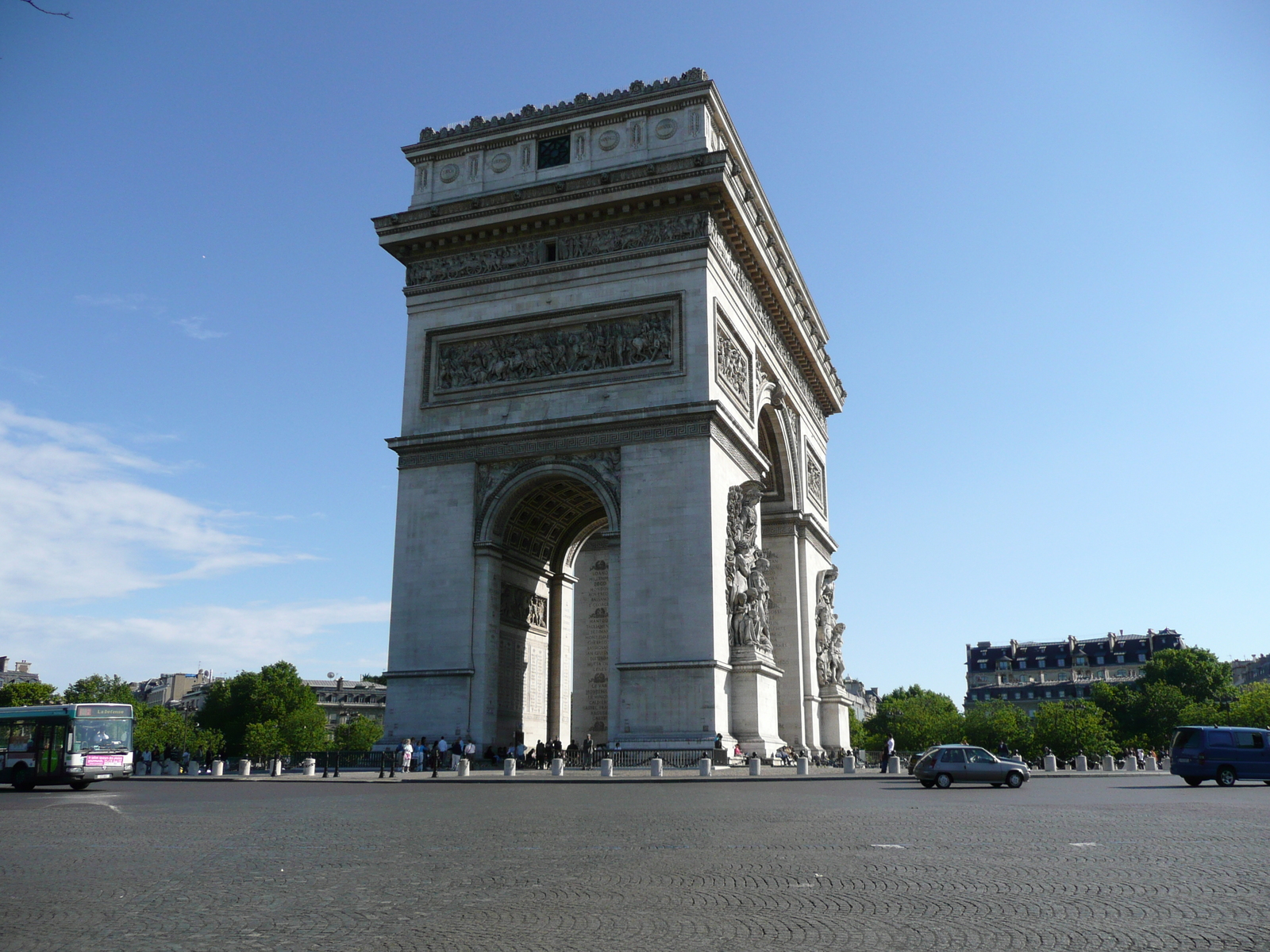 รูปถ่าย ฝรั่งเศส(France) ปารีส(Paris) ประตูชัย(Etoile and Arc de Triomphe) 2007-05 171