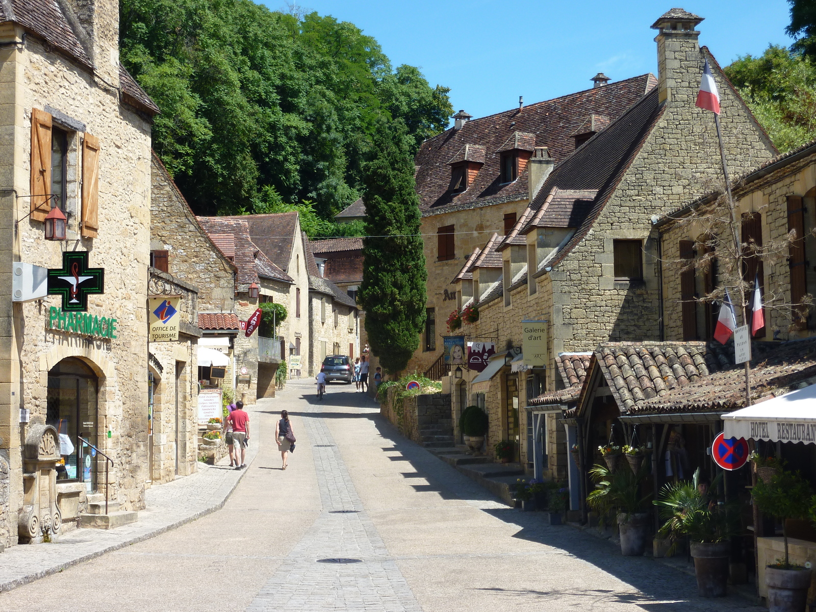 รูปถ่าย ฝรั่งเศส(France) ปราสาทเบนัก(Beynac Castle) 2009-07 103