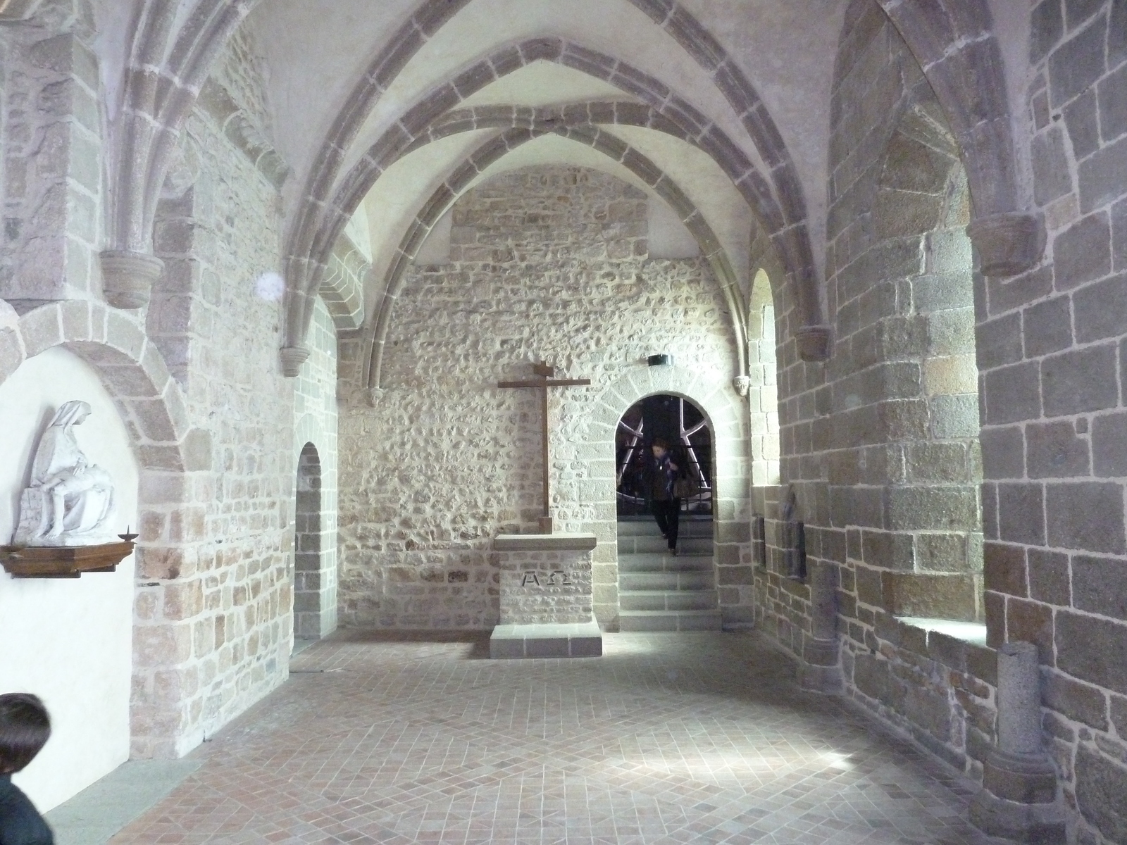 รูปถ่าย ฝรั่งเศส(France) มงแซ็งมีแชล(Mont St Michel) แอบบีมงแซ็งมีแชล(Mont St Michel Abbey) 2010-04 96