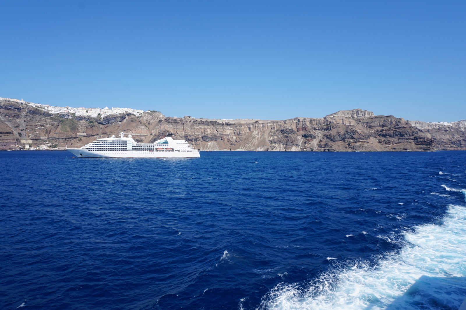 รูปถ่าย กรีก(Greece) ซานโตรินี(Santorini) แอ่งภูเขาไฟซานโตรินี(Santorini caldera) 2016-07 3