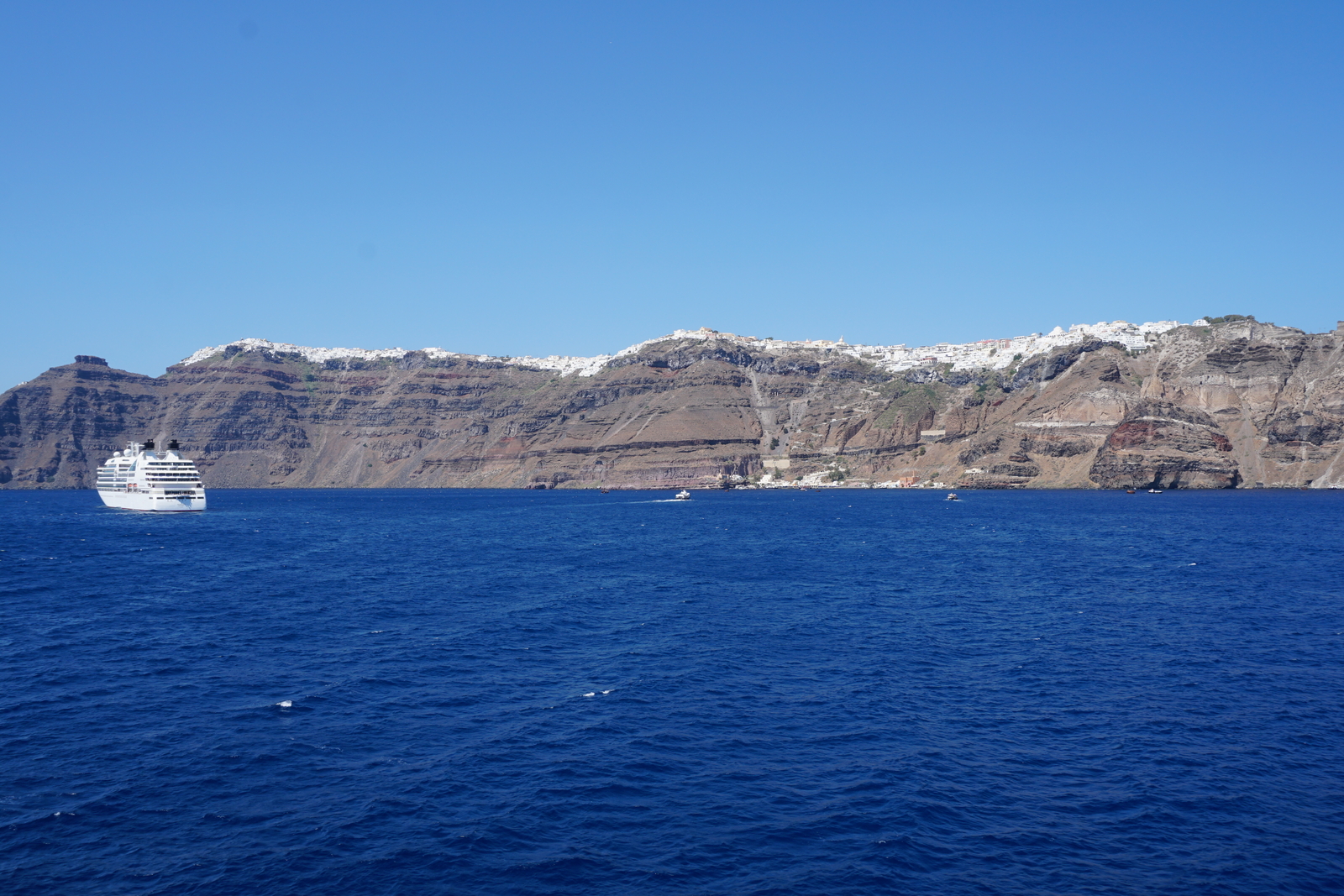 รูปถ่าย กรีก(Greece) ซานโตรินี(Santorini) แอ่งภูเขาไฟซานโตรินี(Santorini caldera) 2016-07 29