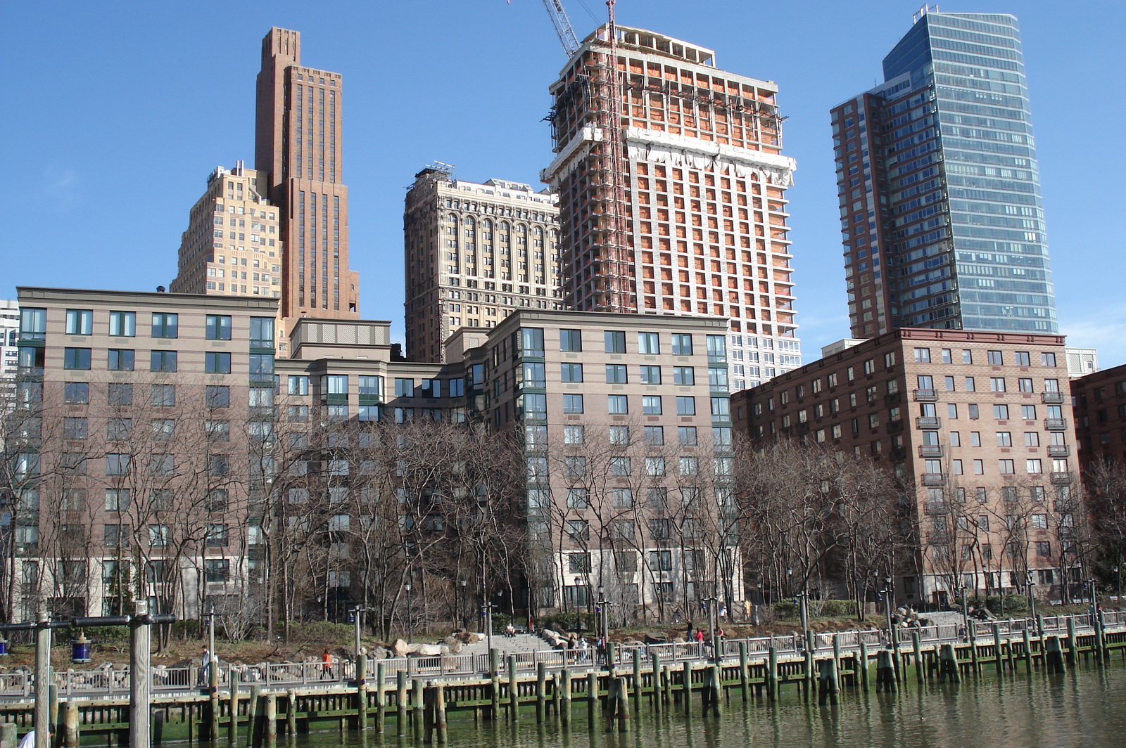 รูปถ่าย สหรัฐอเมริกา(United States) นิวยอร์ก(New York) สวน  แบตเตอรี่(Battery Park) 2006-03 62