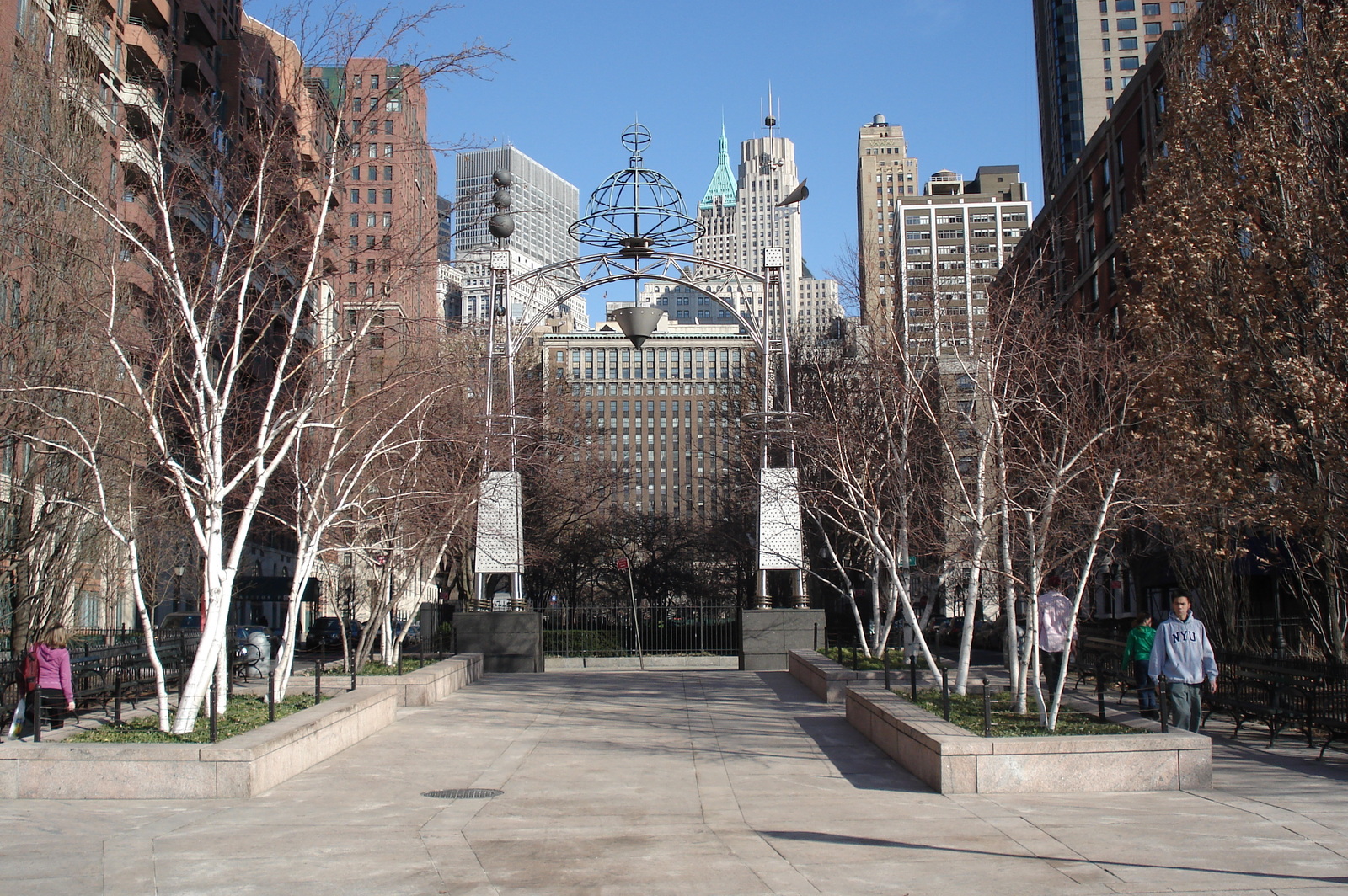 รูปถ่าย สหรัฐอเมริกา(United States) นิวยอร์ก(New York) สวน  แบตเตอรี่(Battery Park) 2006-03 69
