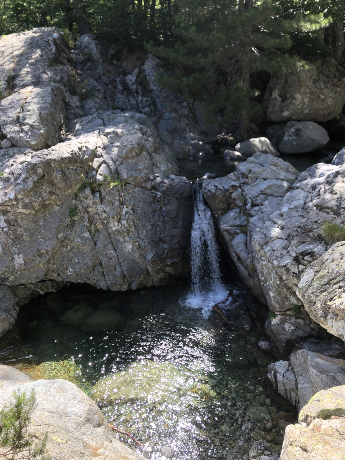 รูปถ่าย ฝรั่งเศส(France) คอร์สิคา(Corsica) น้ำตกเดซองเกล(Cascade des Anglais) 2020-07 3