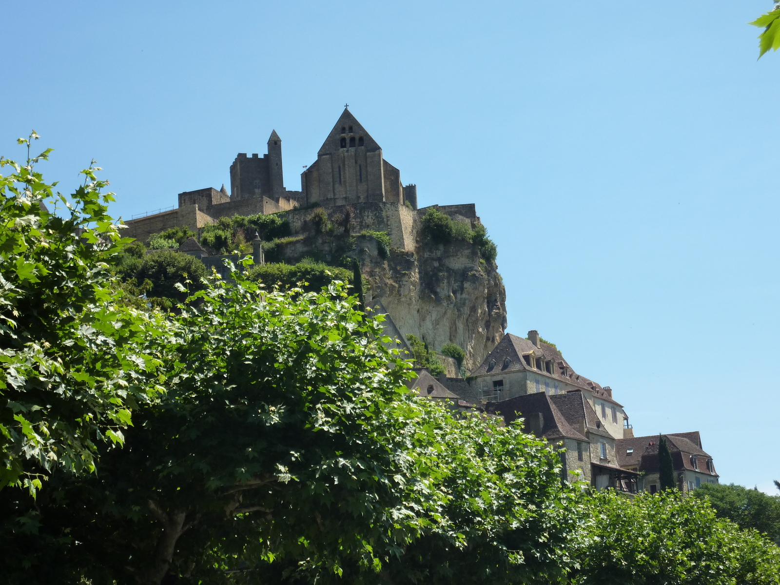 รูปถ่าย ฝรั่งเศส(France) ปราสาทเบนัก(Beynac Castle) 2009-07 101