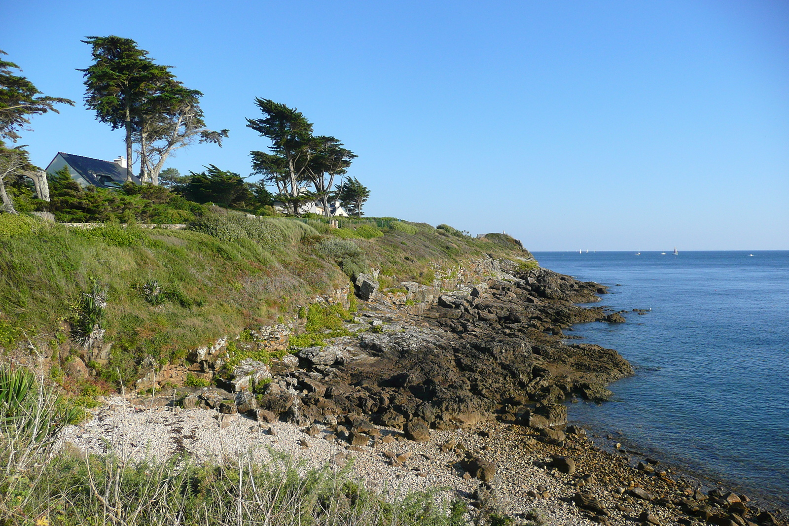 รูปถ่าย ฝรั่งเศส(France) ท่าเรือนาวาโล(Port Navalo) 2007-09 16