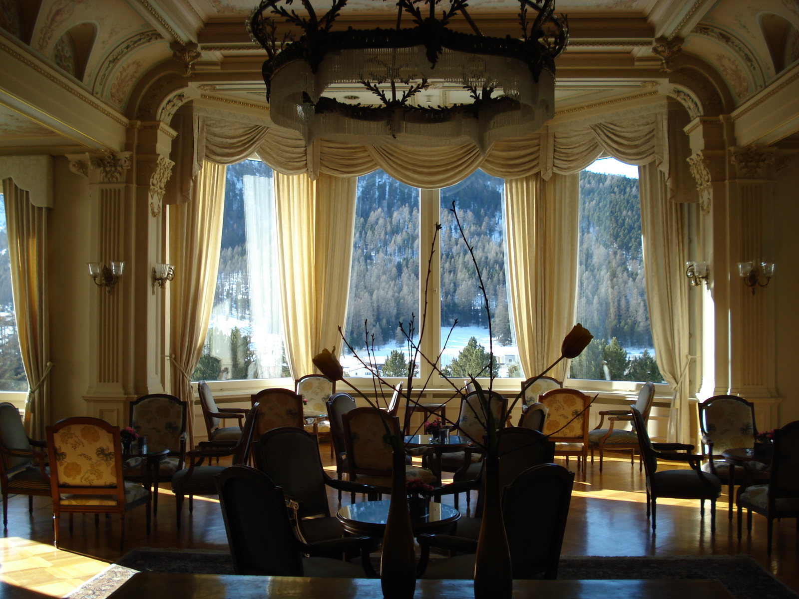 รูปถ่าย สวิสเซอร์แลนด์(Switzerland) ปองเทรซีน่า(Pontresina) โรงแรมแกรนด์โครเนนโฮฟ(Grand Hotel Kronenhof) 2007-01 84