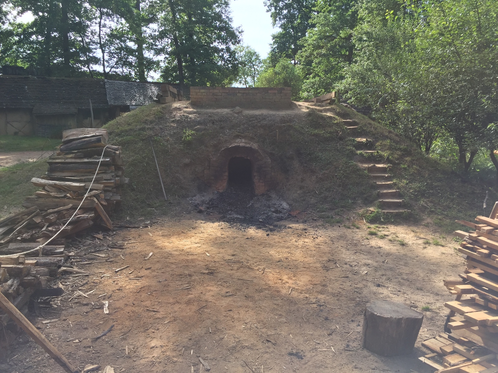 รูปถ่าย ฝรั่งเศส(France) ปราสาทเกอเดอลง(Guedelon) 2017-07 62