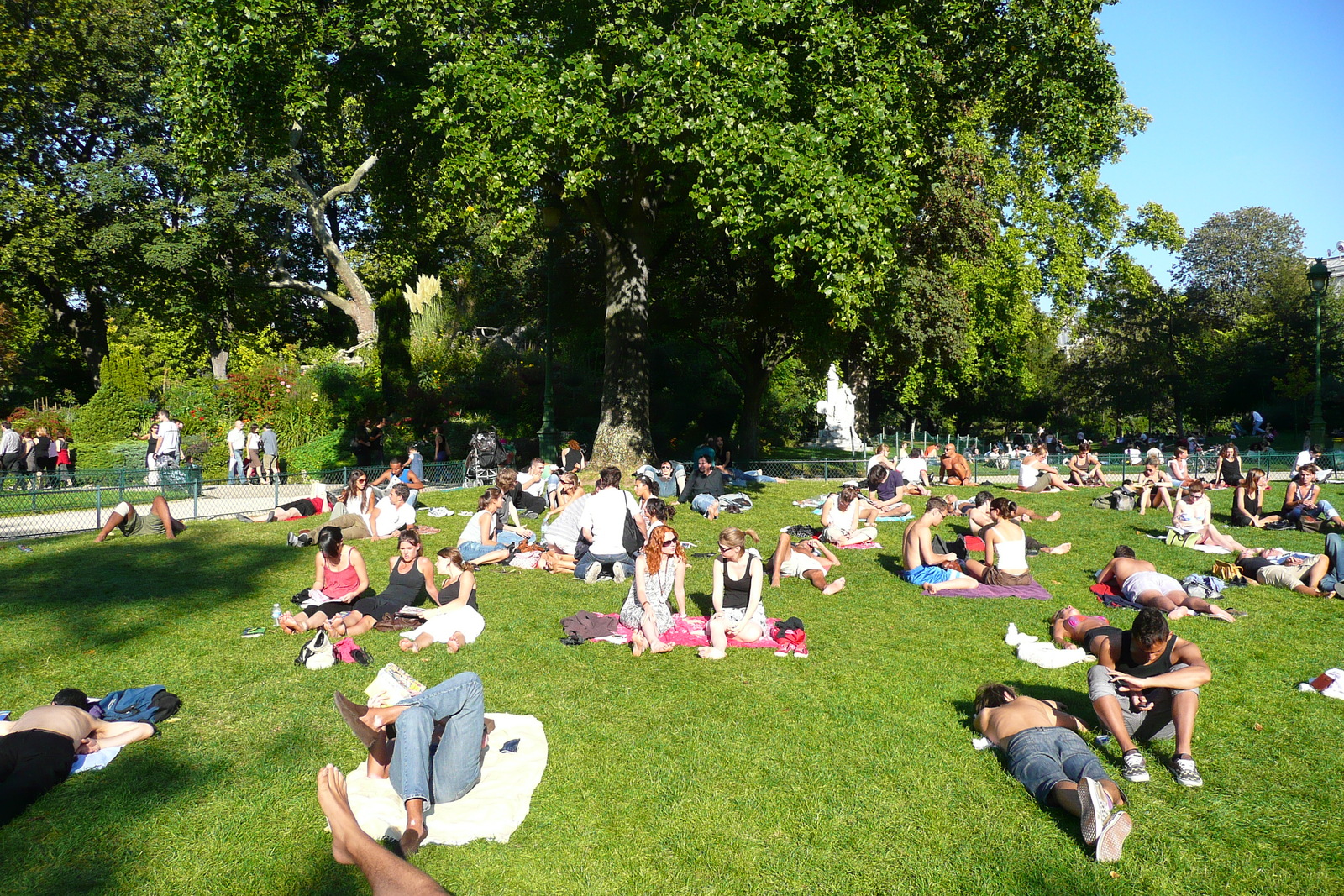 รูปถ่าย ฝรั่งเศส(France) ปารีส(Paris) สวนมงโซ(Monceau Garden) 2007-09 26