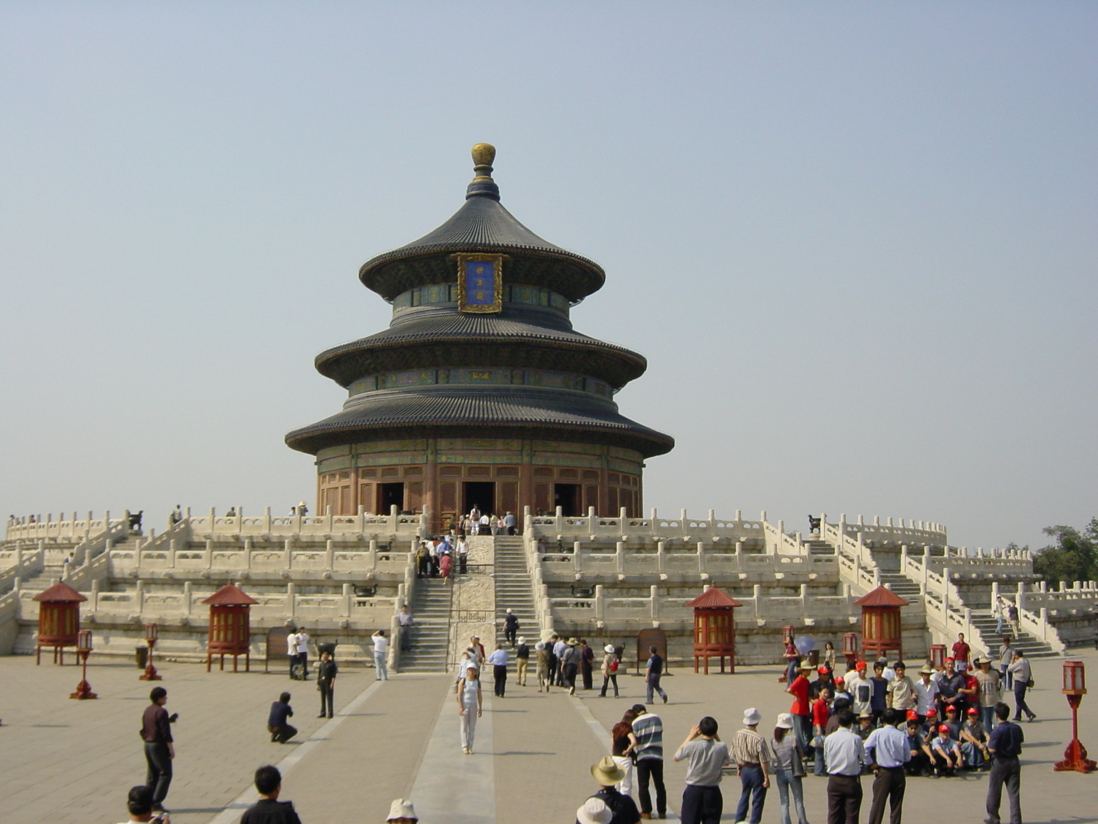 รูปถ่าย จีน(China) ปักกิ่ง(Beijing) วัดแห่งสวรรค์(Temple of Heaven) 2002-05 41