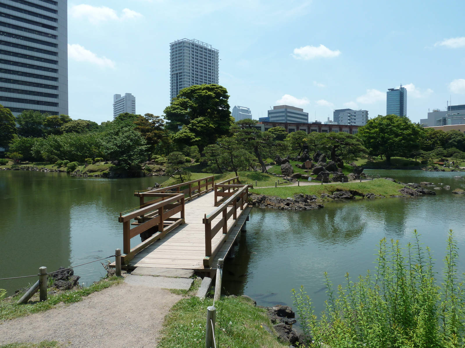รูปถ่าย ญี่ปุ่น(Japan) โตเกียว(Tokyo) สวนคิวชิบะริคิว(Kyu Shiba rikyu Gardens) 2010-06 5