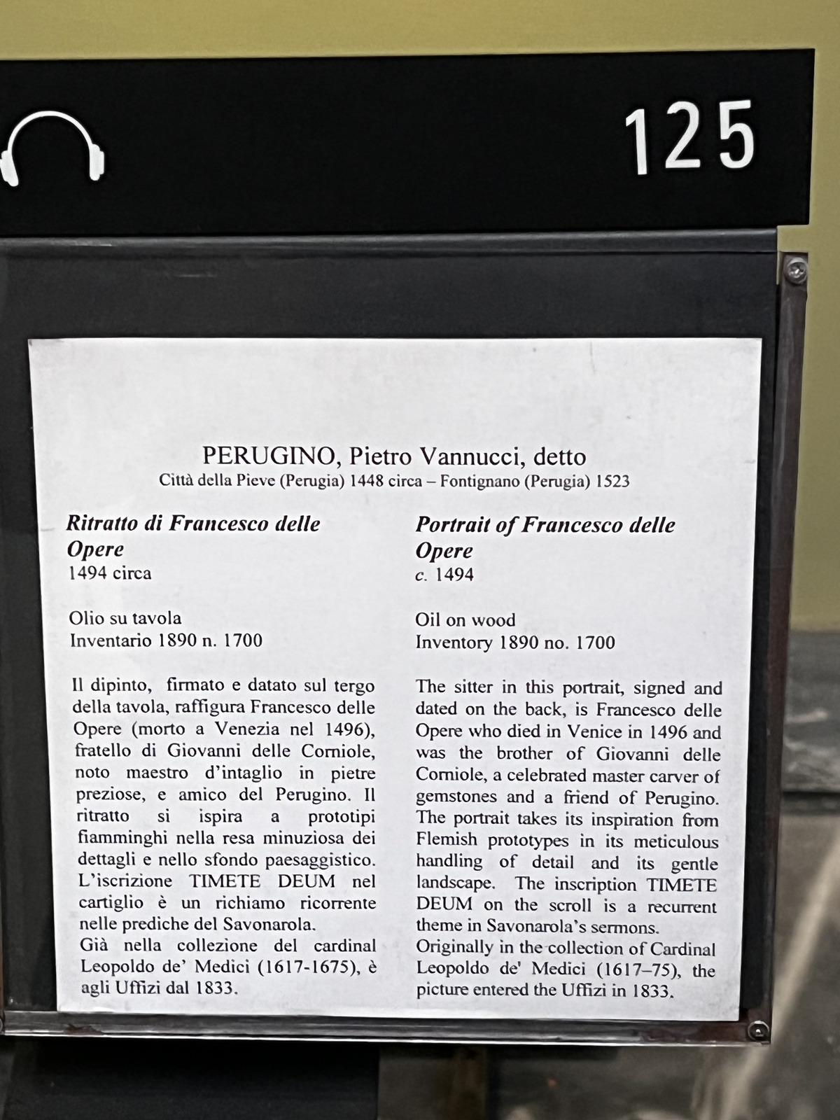 รูปถ่าย อิตาลี(Italy) ฟลอเรนซ์(Florence) พิพิธภัณฑ์อุฟฟีซี(Uffizi Museum) 2022-05 263