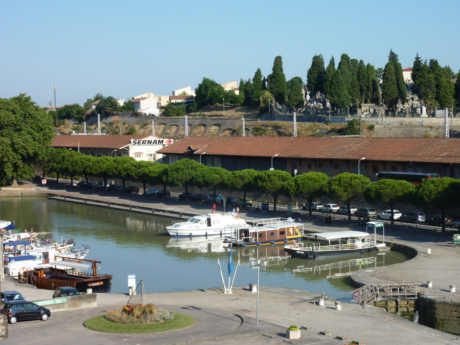 รูปถ่าย ฝรั่งเศส(France) การ์กาซอน(Carcassonne) โรงแรมเทอร์มินัส(Terminus Hotel) 2009-07 11