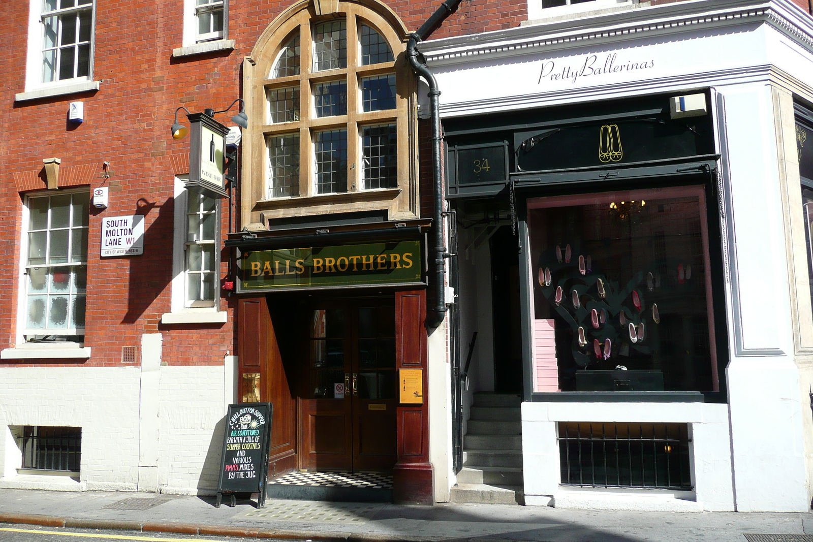 รูปถ่าย อังกฤษ(United Kingdom) ลอนดอน(London) ตรอกเซาท์มอลตัน(South Molton Lane) 2007-09 6
