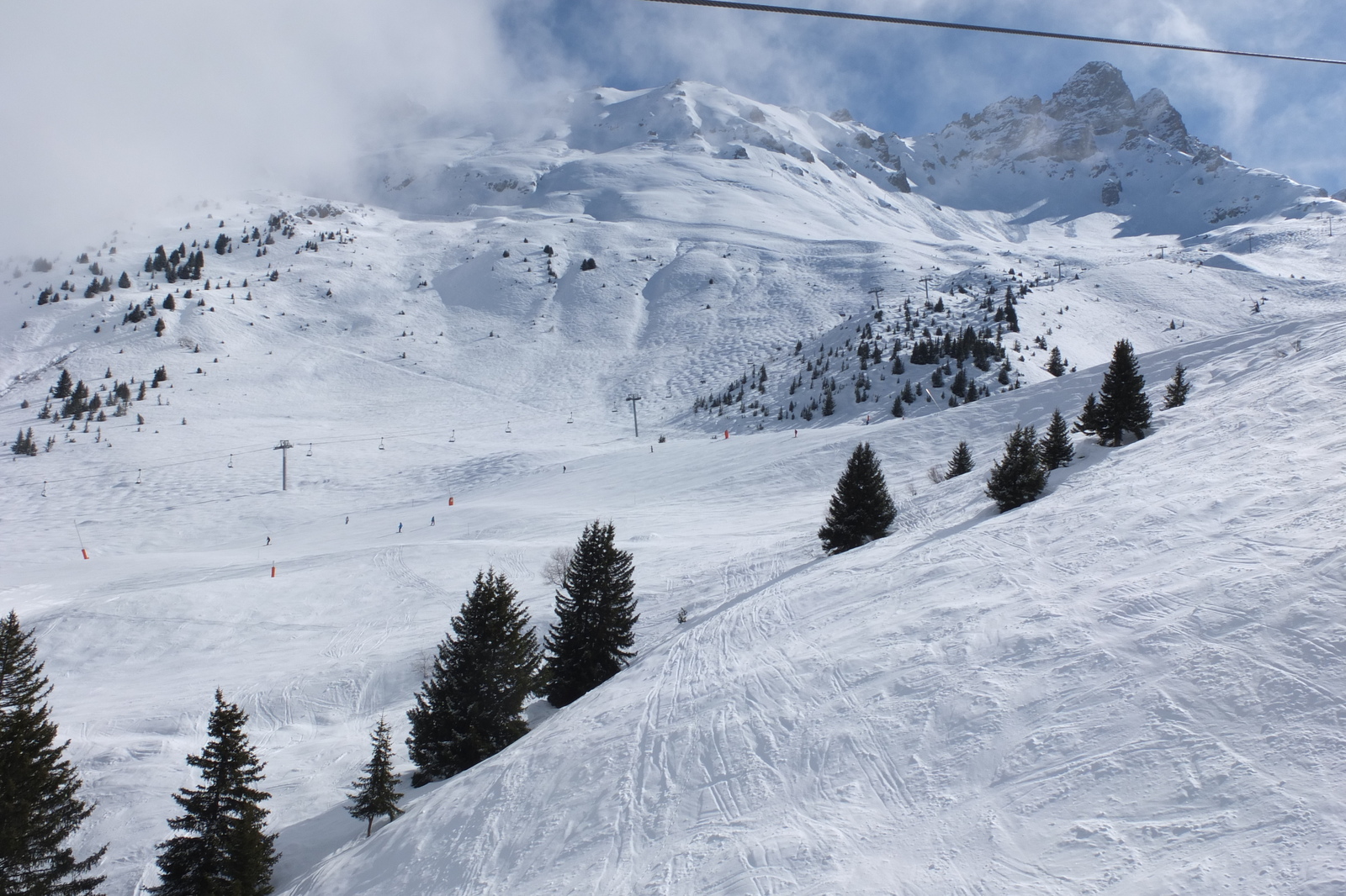 รูปถ่าย ฝรั่งเศส(France) เลทรัววาเล(Les 3 Vallees) 2013-03 161