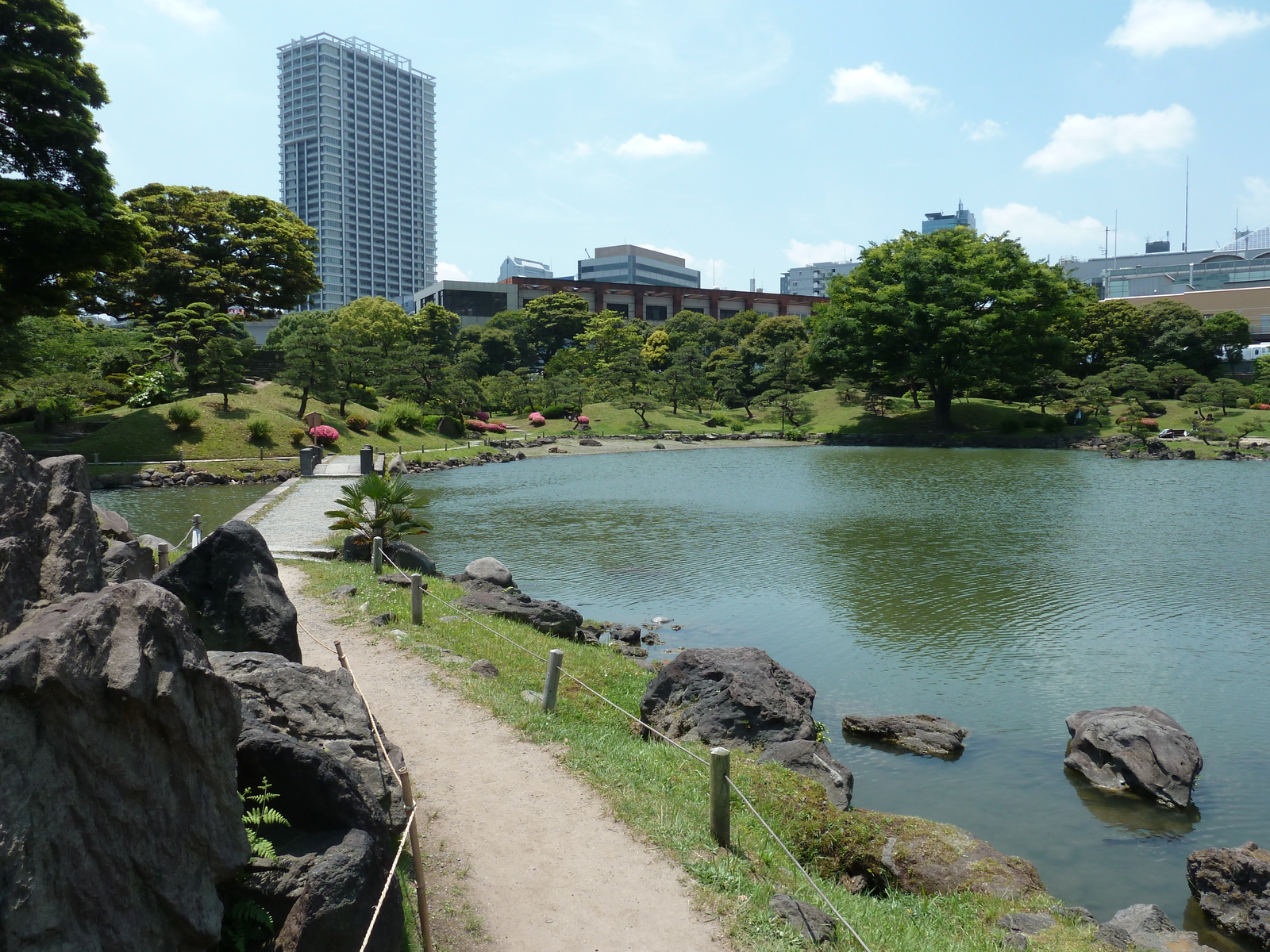 รูปถ่าย ญี่ปุ่น(Japan) โตเกียว(Tokyo) สวนคิวชิบะริคิว(Kyu Shiba rikyu Gardens) 2010-06 14