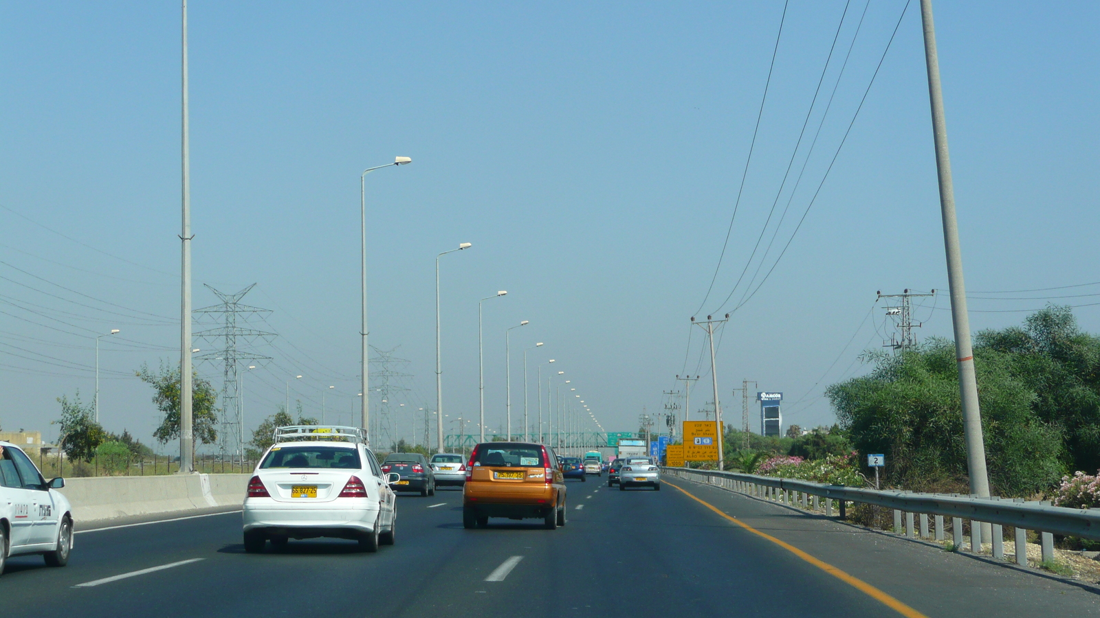 รูปถ่าย อิสราเอล(Israel) จากเทลอาวีฟไปท่าอากาศยานเบนกูเรียน(Tel Aviv to Ben Gurion Airport) 2007-06 55