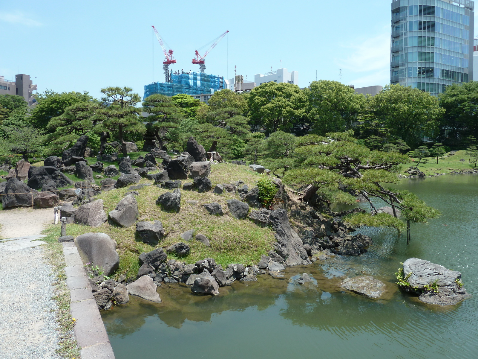 รูปถ่าย ญี่ปุ่น(Japan) โตเกียว(Tokyo) สวนคิวชิบะริคิว(Kyu Shiba rikyu Gardens) 2010-06 21