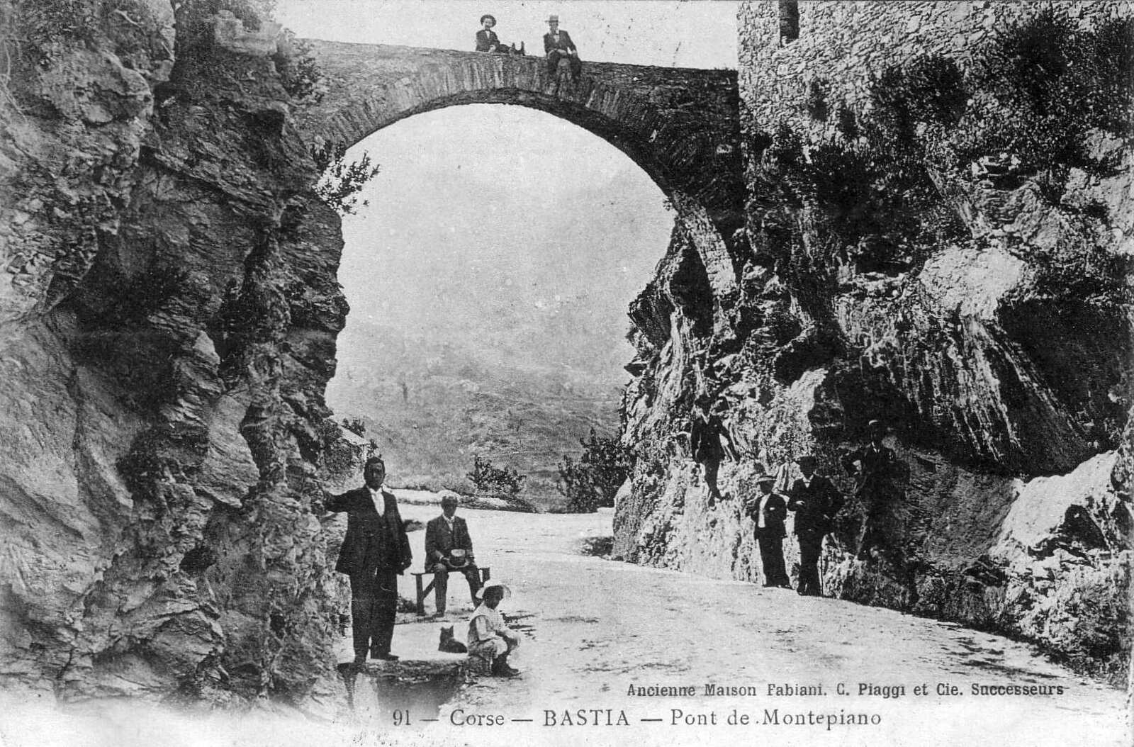 รูปถ่าย ฝรั่งเศส(France) คอร์สิคา(Corsica) โปสการ์ดเก่า(Old Postcards) บาสเทีย(Bastia) 1900-01 5