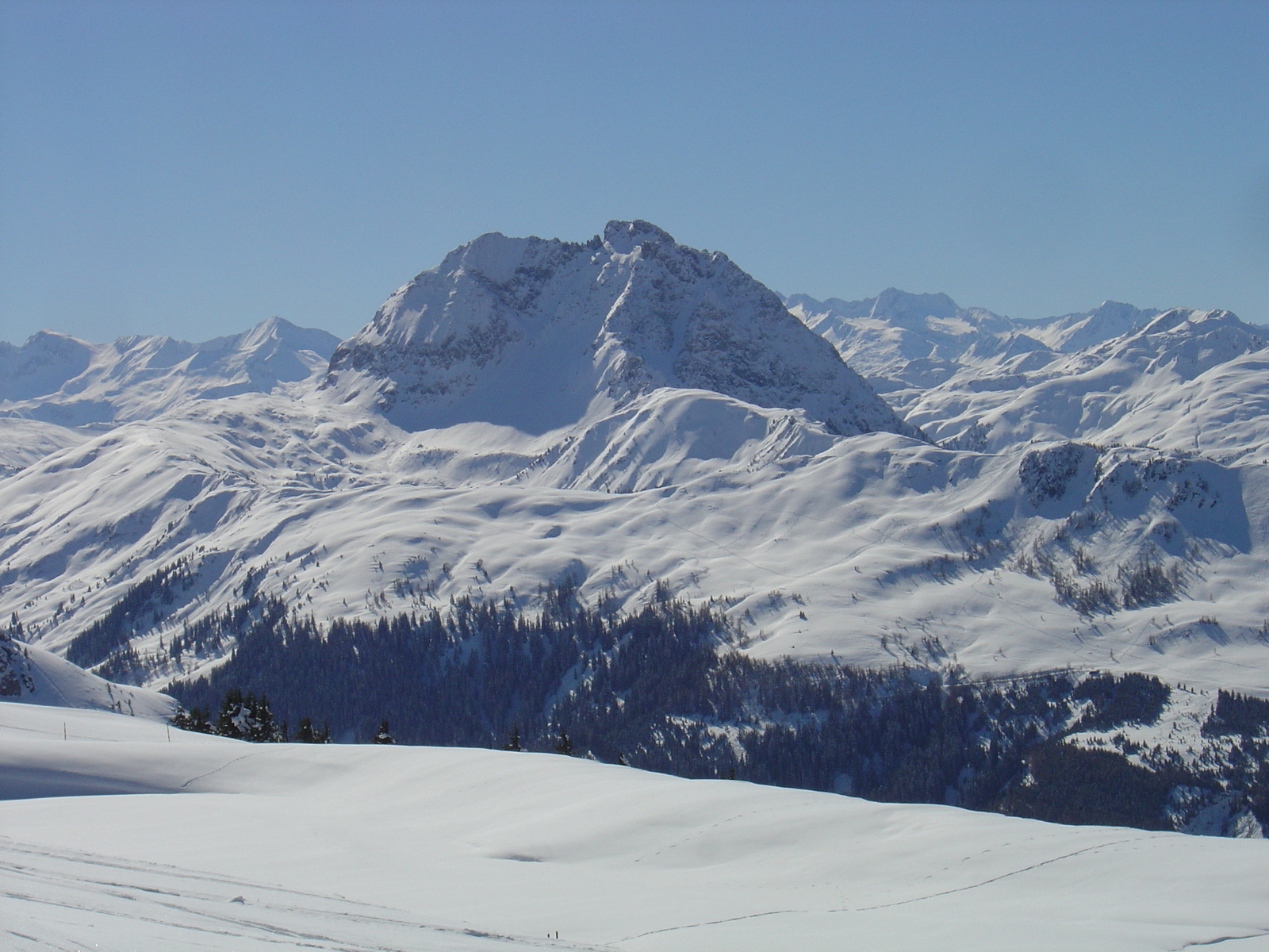 รูปถ่าย ออสเตรีย(Austria) คิทซ์บูเฮล(Kitzbuhel) สกี(Ski) 2005-03 137