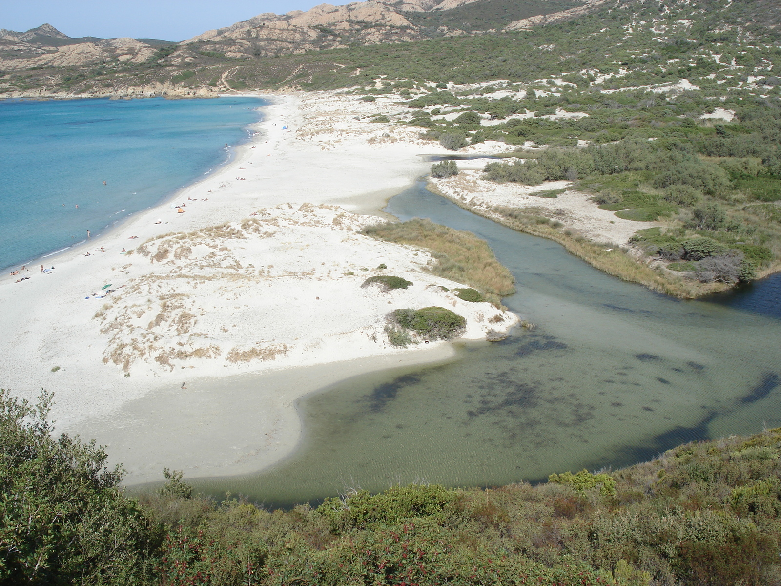 รูปถ่าย ฝรั่งเศส(France) คอร์สิคา(Corsica) ทะเลทรายอากรียาต(Agriates Desert) 2006-09 16