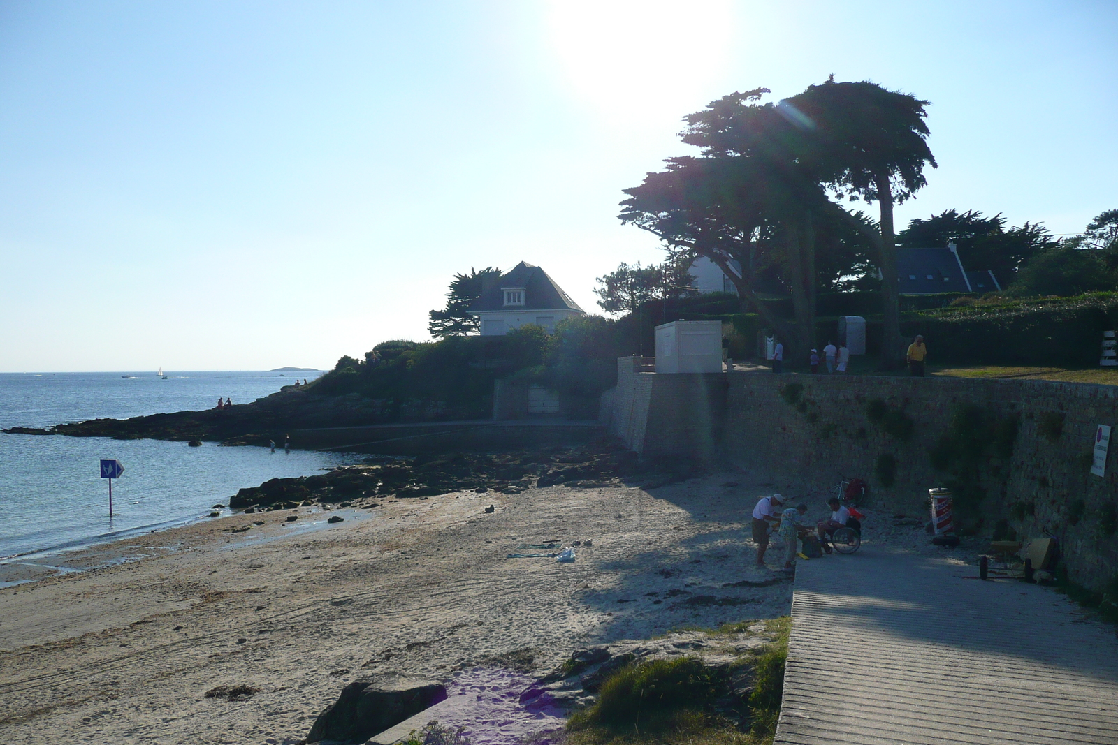 รูปถ่าย ฝรั่งเศส(France) ท่าเรือนาวาโล(Port Navalo) 2007-09 13