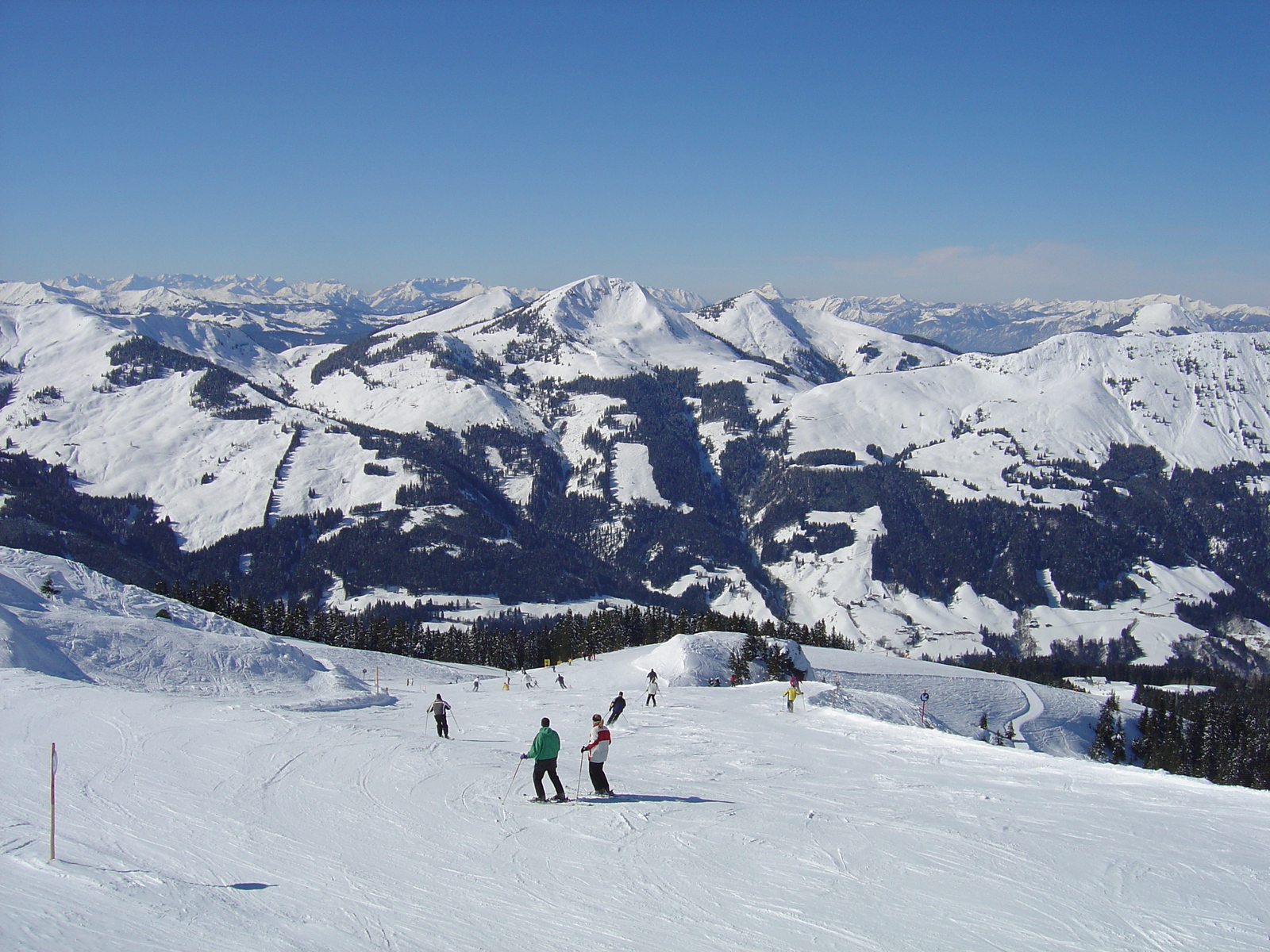 รูปถ่าย ออสเตรีย(Austria) คิทซ์บูเฮล(Kitzbuhel) สกี(Ski) 2005-03 142