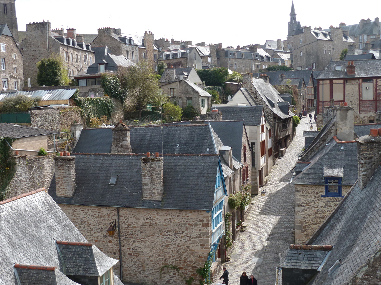 รูปถ่าย ฝรั่งเศส(France) ดีน็อง(Dinan) กำแพงเมืองดีน็อง(Dinan city walls) 2010-04 7