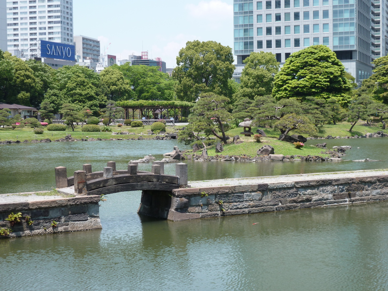 รูปถ่าย ญี่ปุ่น(Japan) โตเกียว(Tokyo) สวนคิวชิบะริคิว(Kyu Shiba rikyu Gardens) 2010-06 61
