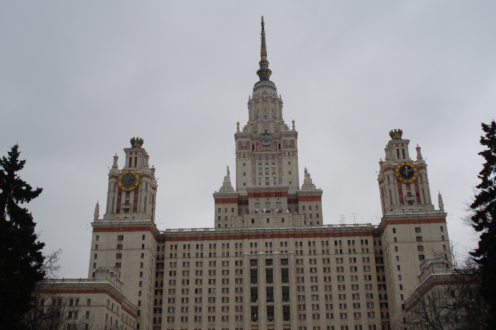 รูปถ่าย รัสเซีย(Russia) มอสโก(Moscow) มหาวิทยาลัยแห่งรัฐมอสโก(Moscow State University) 2006-03 8